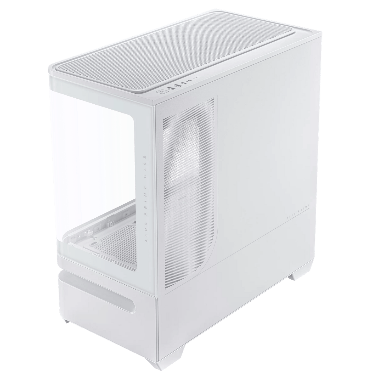 Asus Prime AP202 ARGB MATX White Chassis image 3