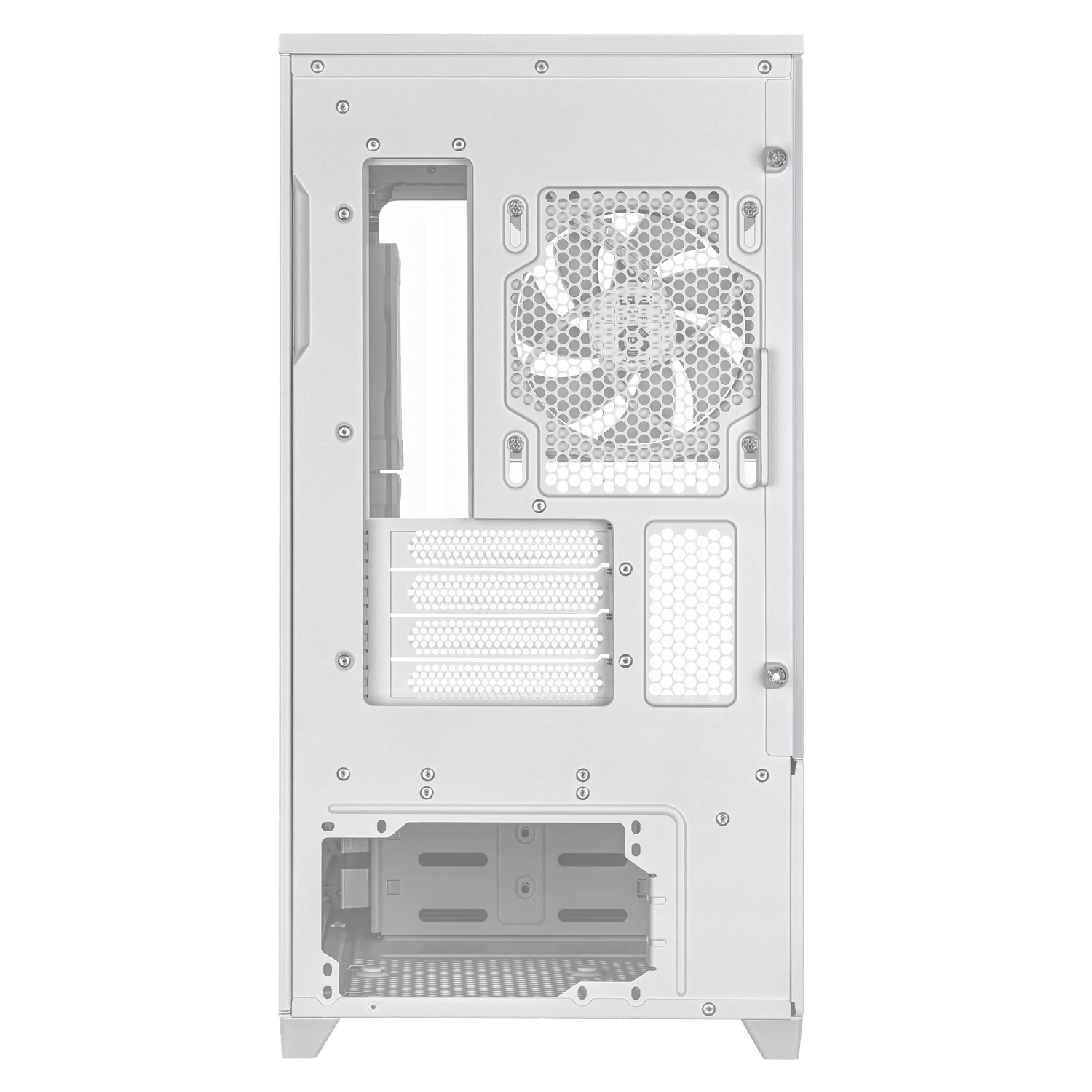 Asus Prime AP202 ARGB MATX White Chassis image 6