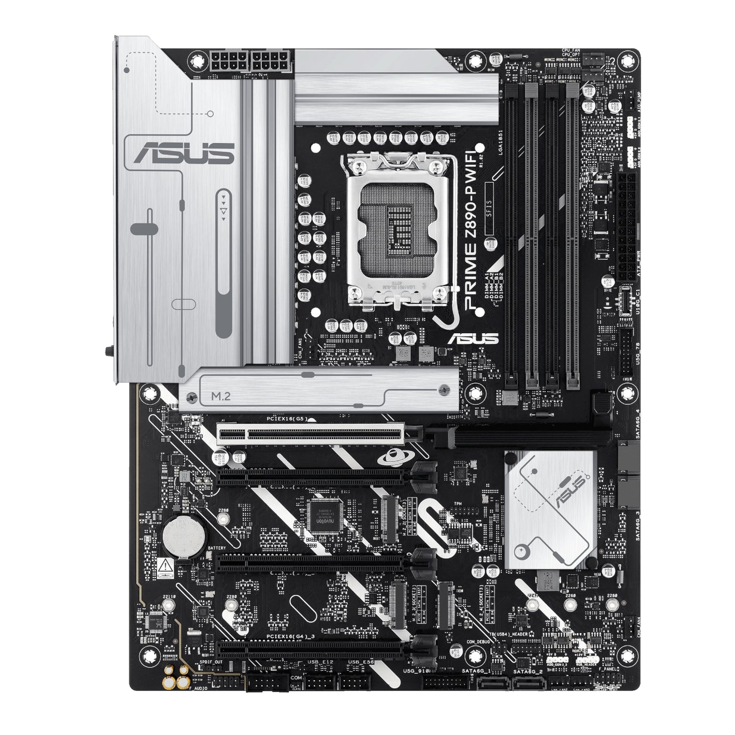 Asus Prime Z890-P WIFI ATX Gaming Motherboard image 2