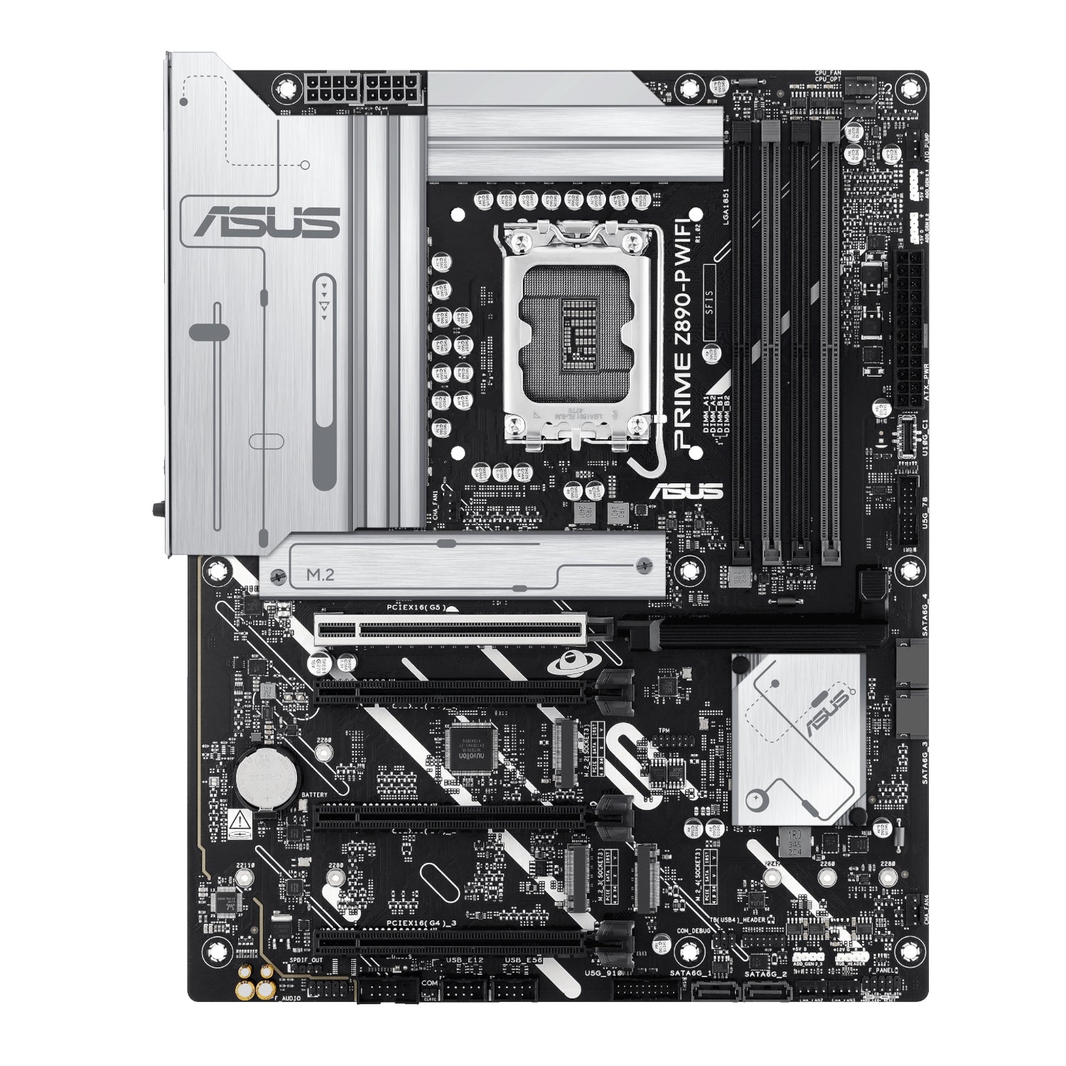 Asus Prime Z890-P WIFI ATX Gaming Motherboard image 2