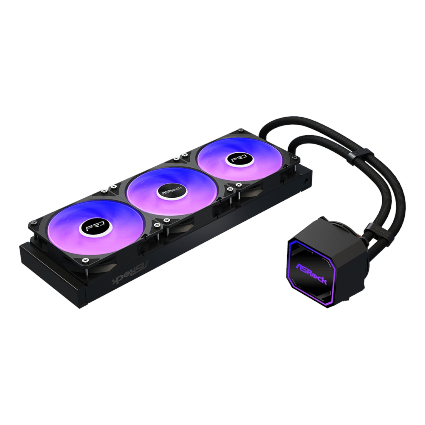 Asrock Pro 360 ARGB All-In-One Liquid CPU Cooler Black image 4
