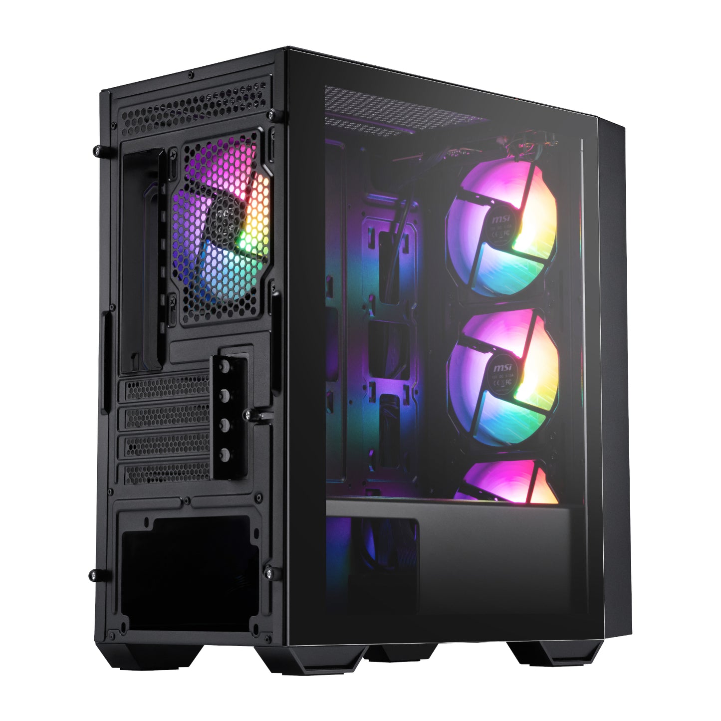 Msi Micro-Atx Gaming Chassis Black image 3
