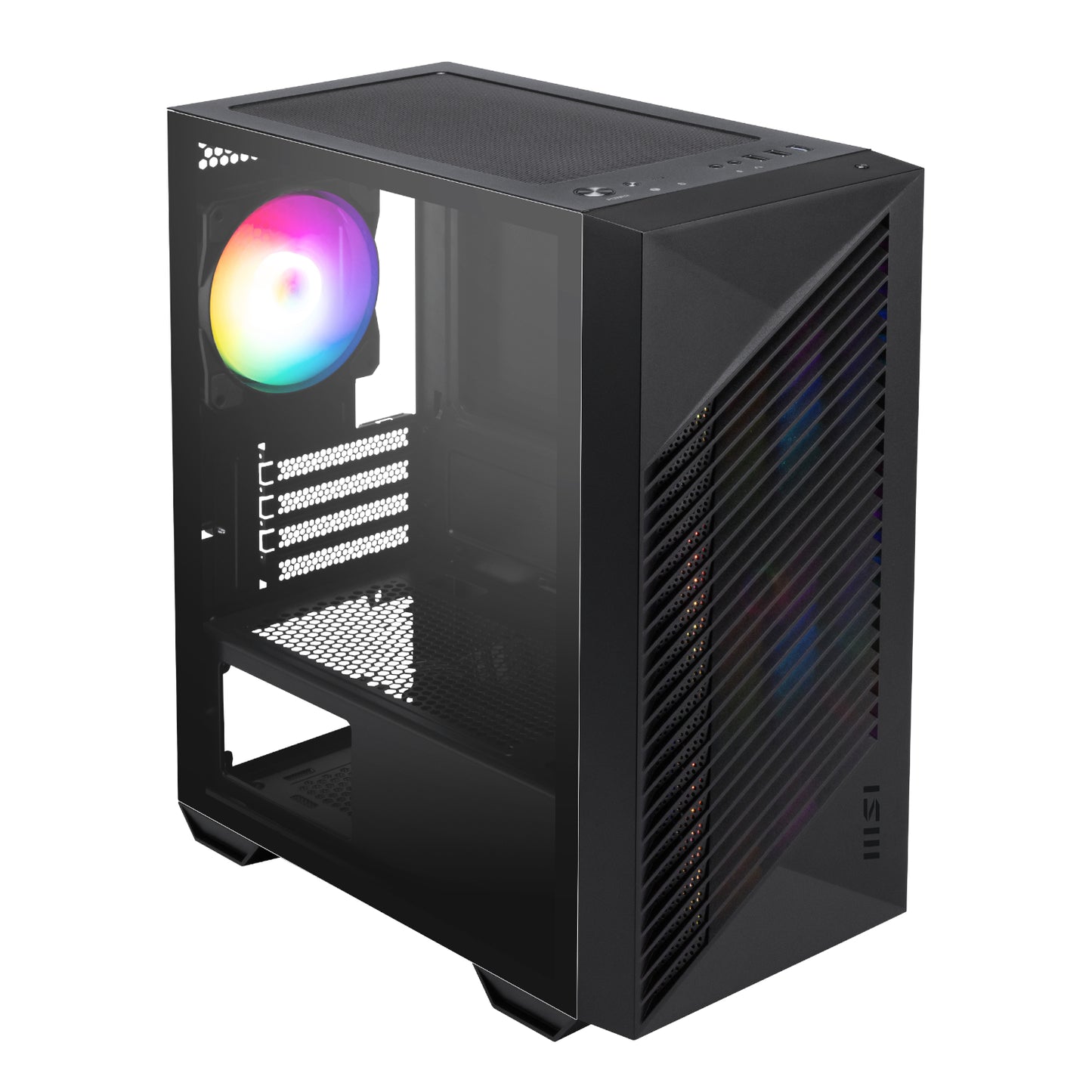 Msi Micro-Atx Gaming Chassis Black image 4