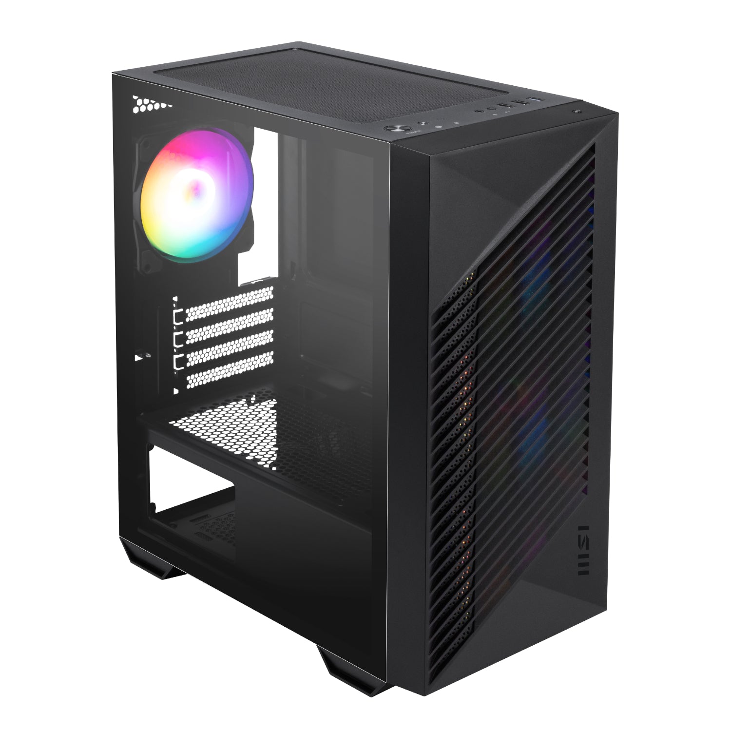 Msi Micro-Atx Gaming Chassis Black image 4