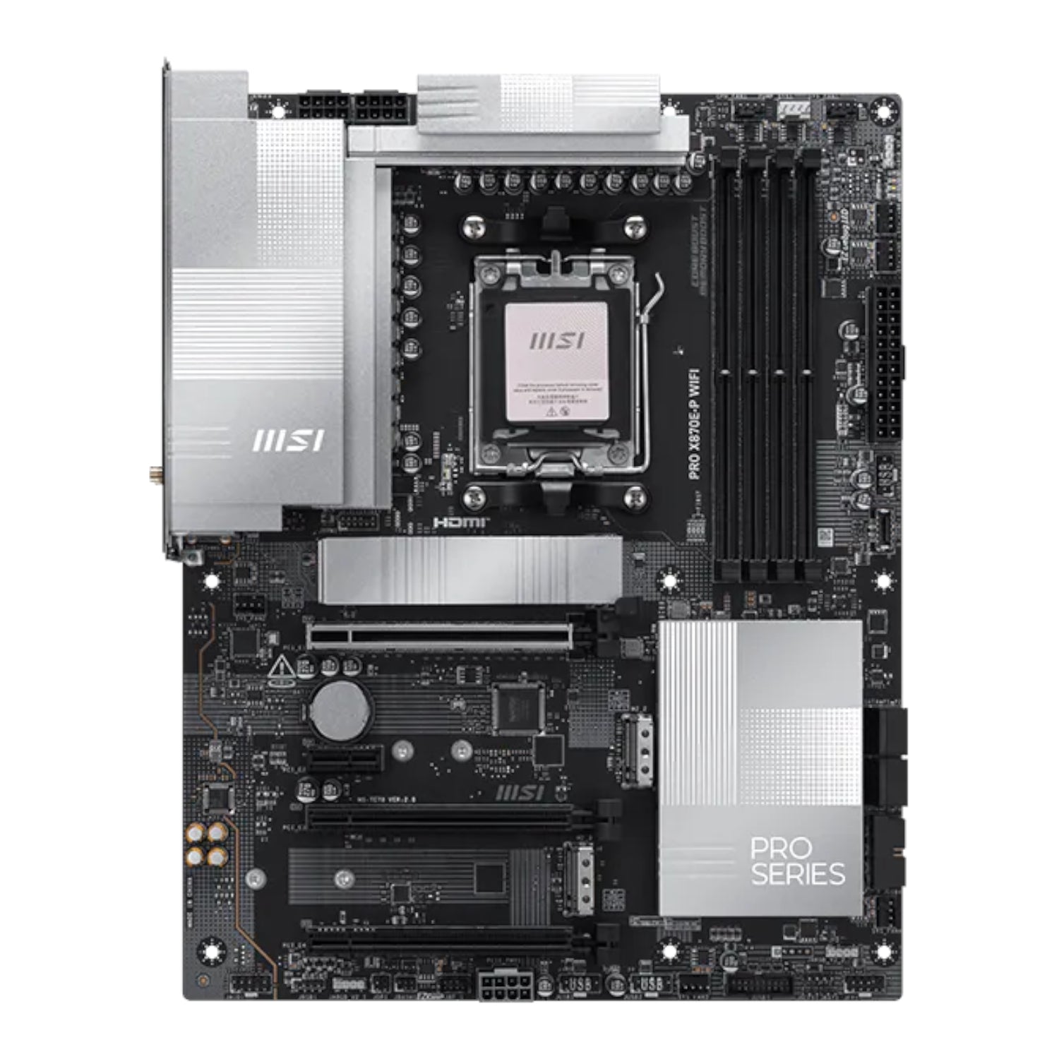 Msi Pro X870E-P WIFI AM5 ATX Motherboard image 2