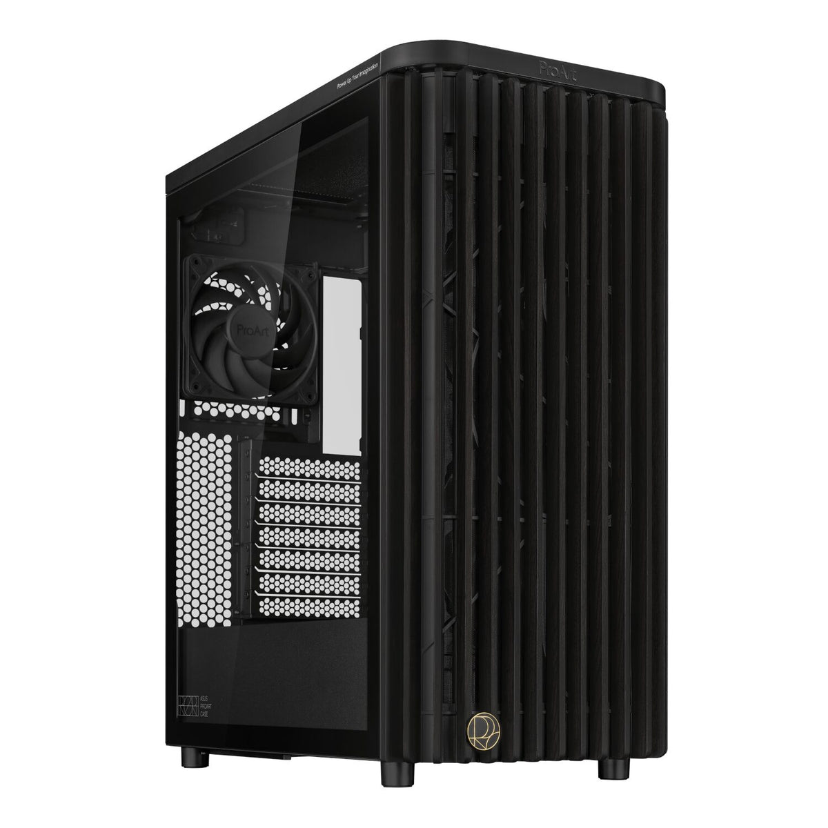 Asus Proart PA401 Wood Edition ATX Chassis Black