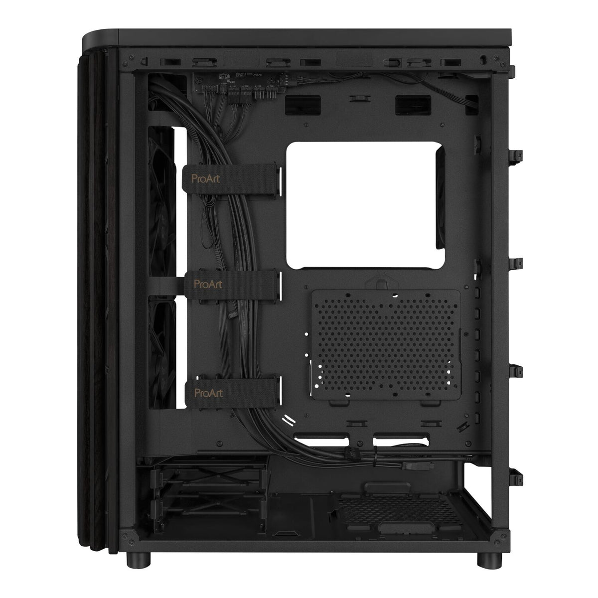 Asus Proart PA401 Wood Edition ATX Chassis Black image 6