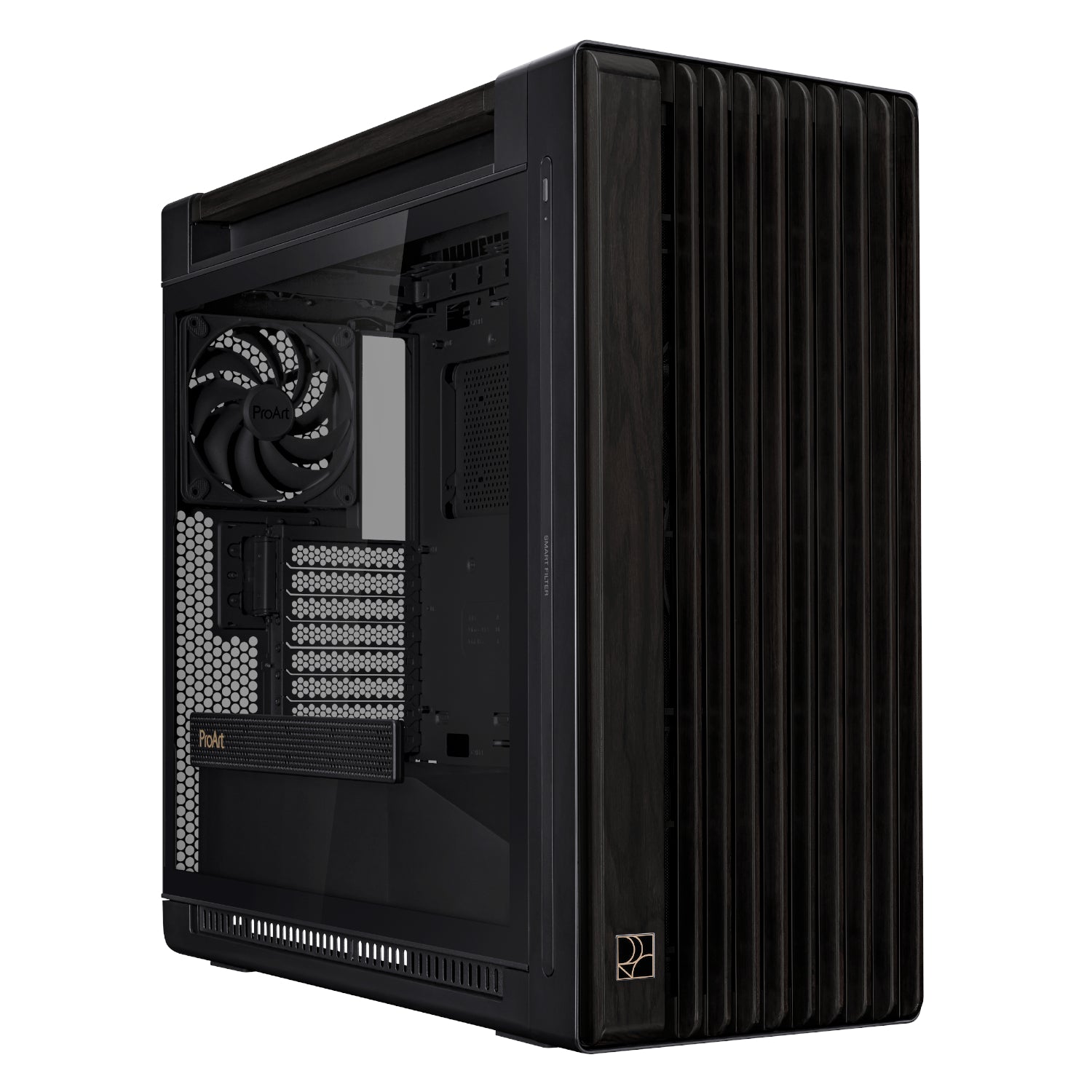 Asus Proart PA602 Wood Edition Mid Tower ATX Chassis Black