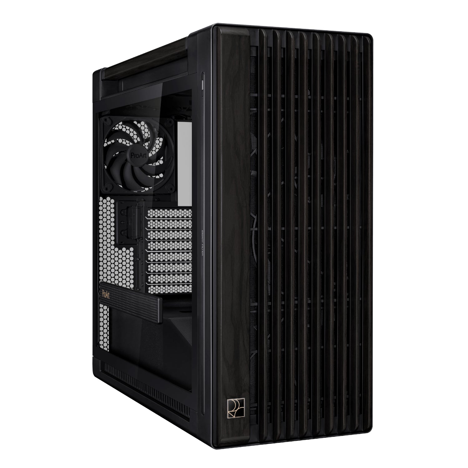 Asus Proart PA602 Wood Edition Mid Tower ATX Chassis Black image 2