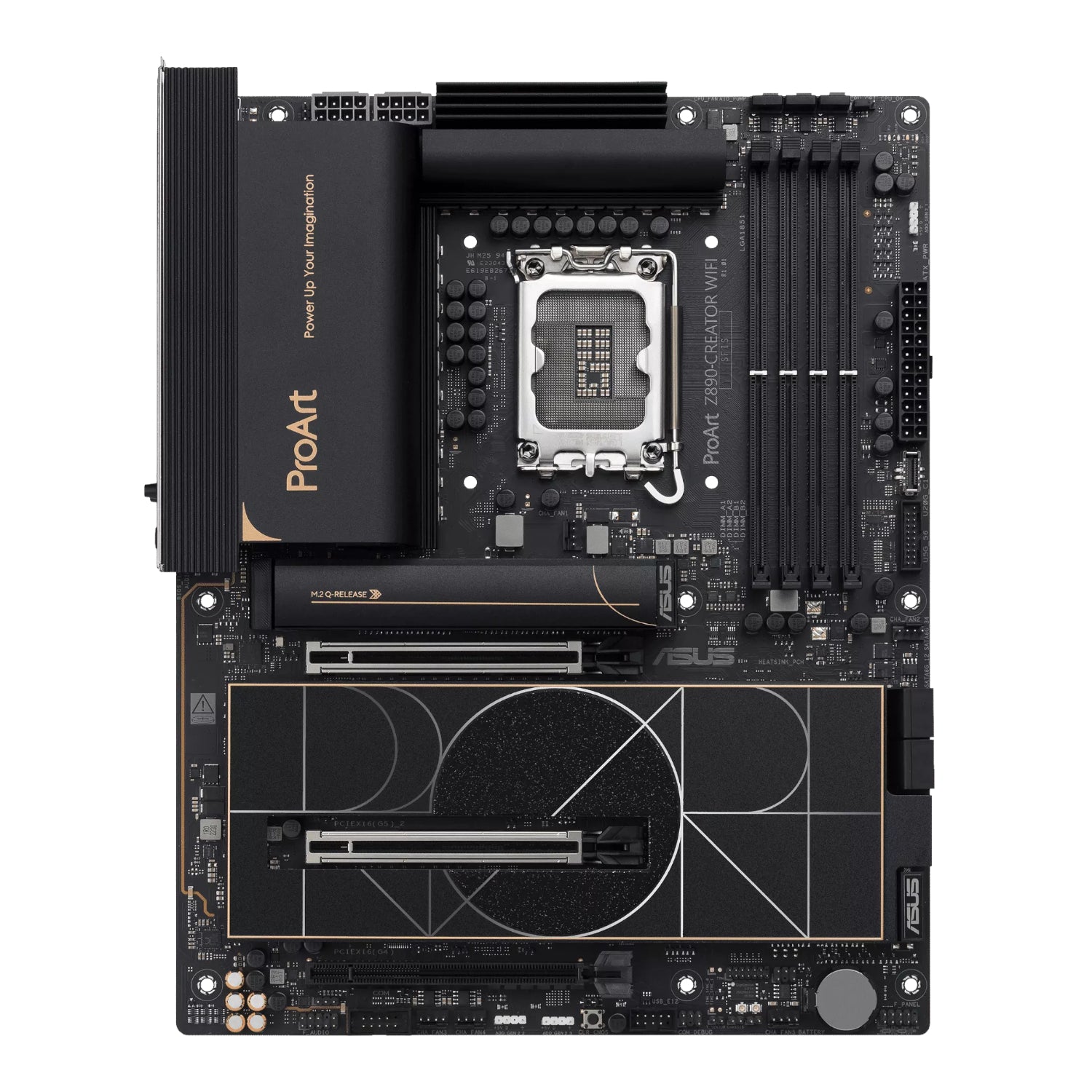 Asus Proart Z890-CREATOR WIFI INTEL LGA1851 ATX Motherboard image 2