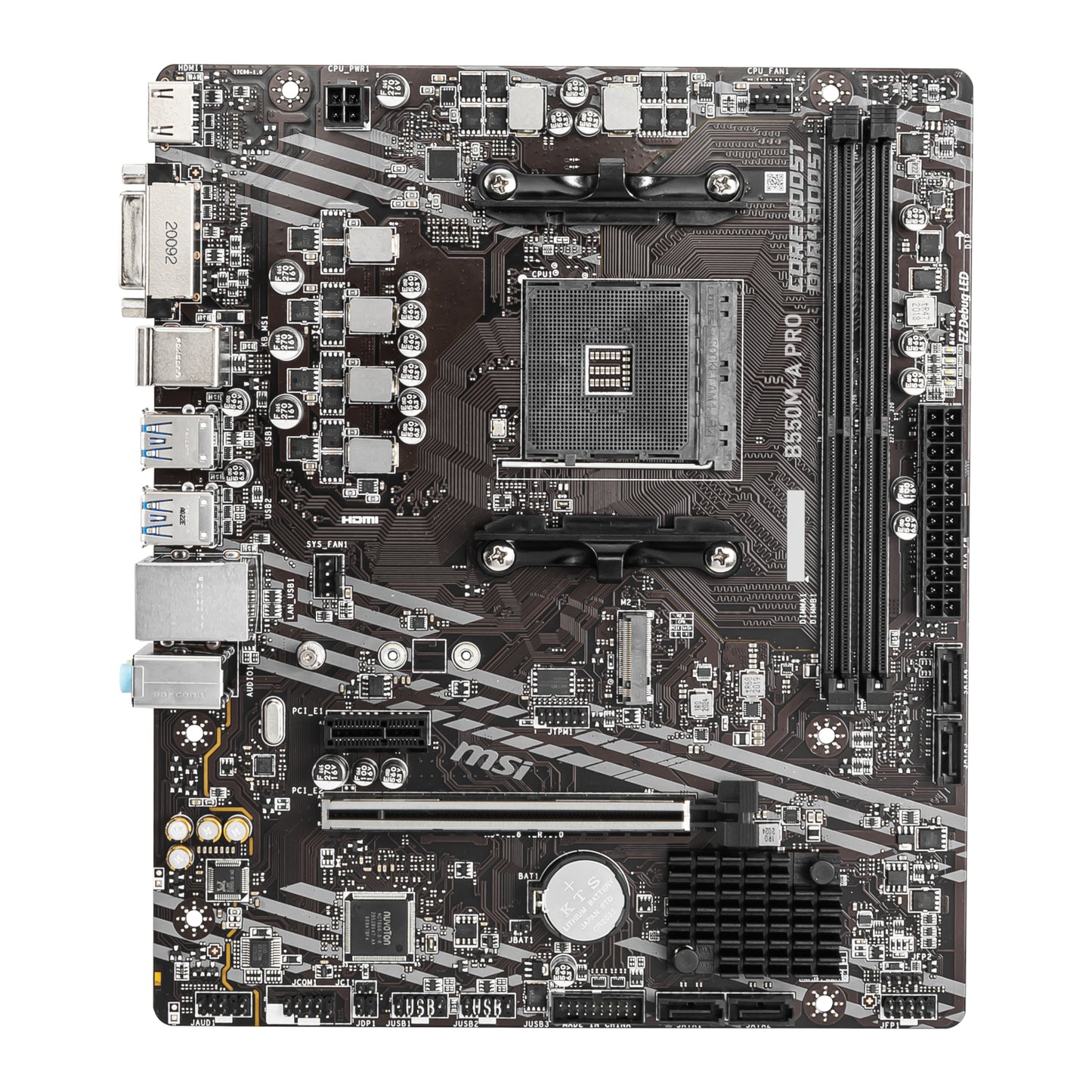 Msi B550M-A Pro AM4 M-ATX Motherboard image 2