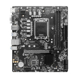 Msi Pro B760M-E DDR4 INTEL LGA1700 MATX Motherboard image 2
