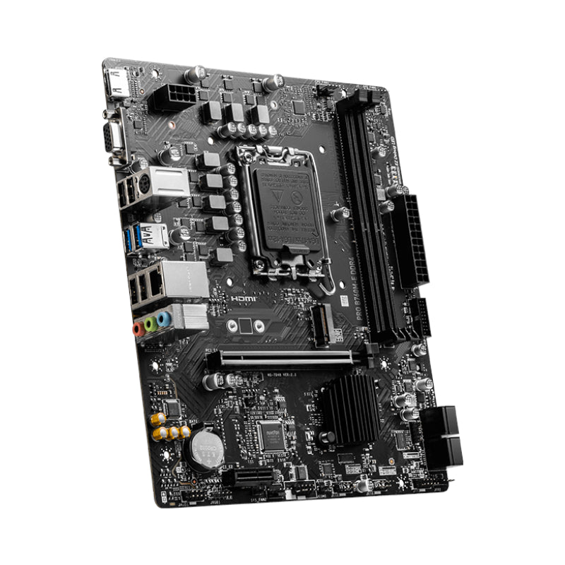 Msi Pro B760M-E DDR4 INTEL LGA1700 MATX Motherboard image 4