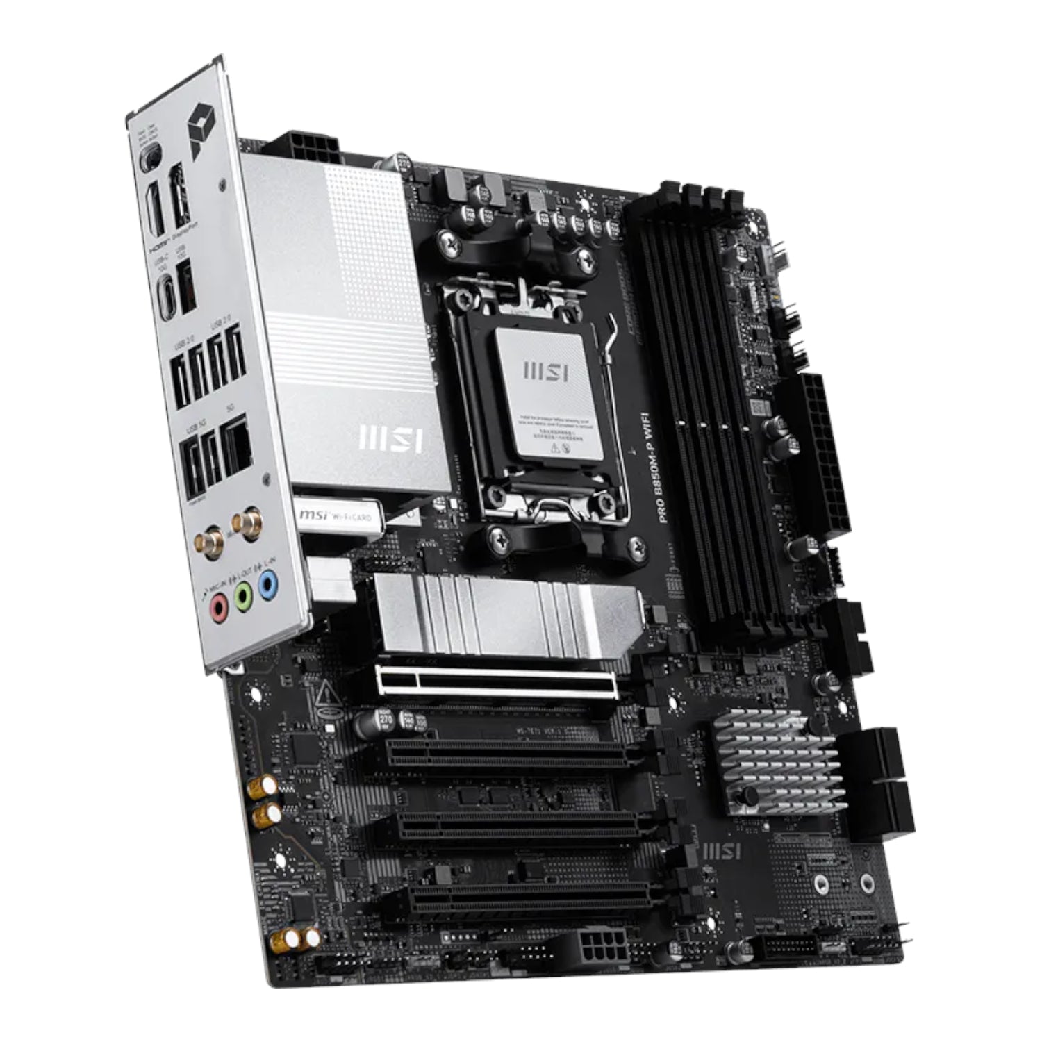 Msi Pro B850M-P WIFI AM5 MATX Motherboard image 4