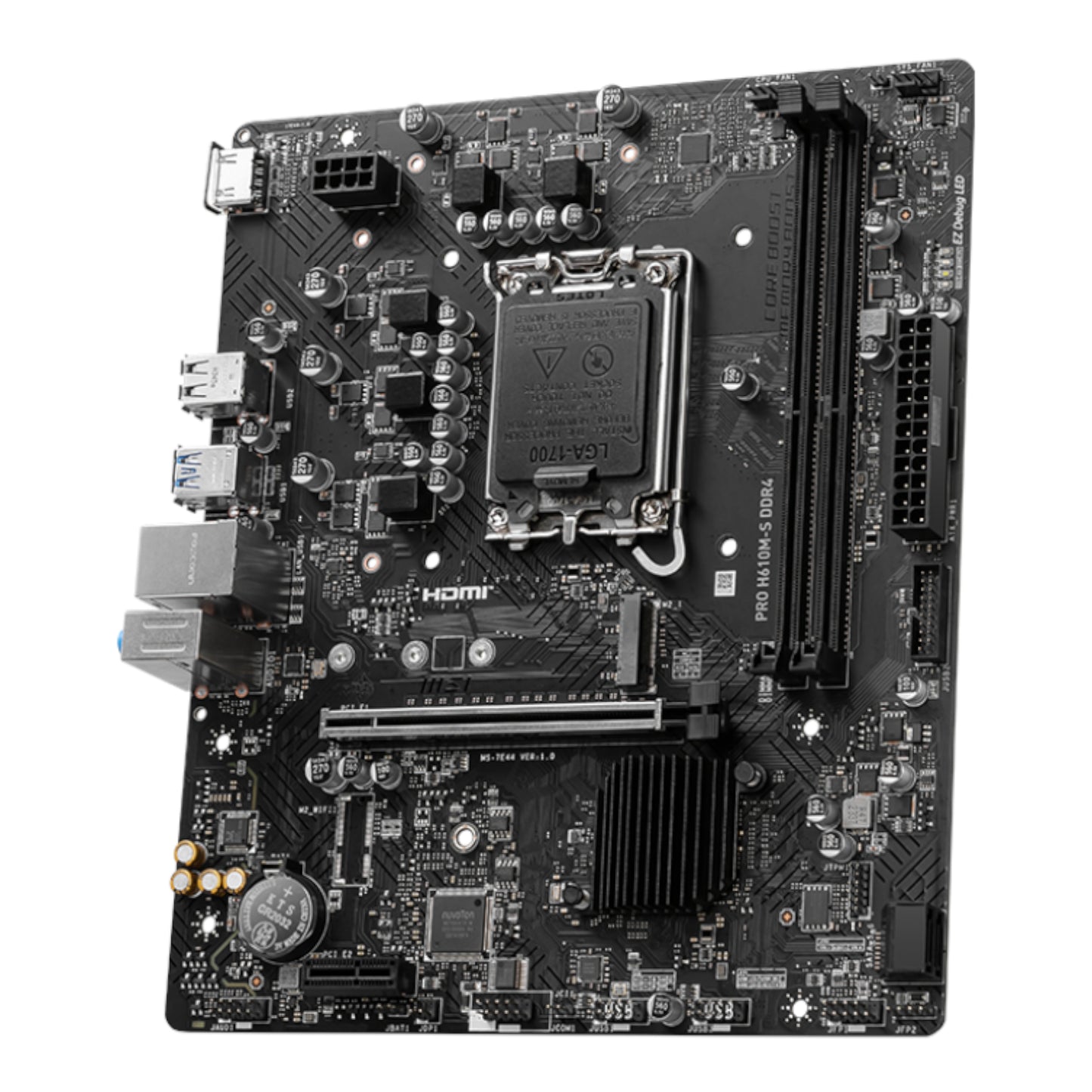 Msi H610M-S Pro LGA1700 M-ATX DDR4 Motherboard image 4