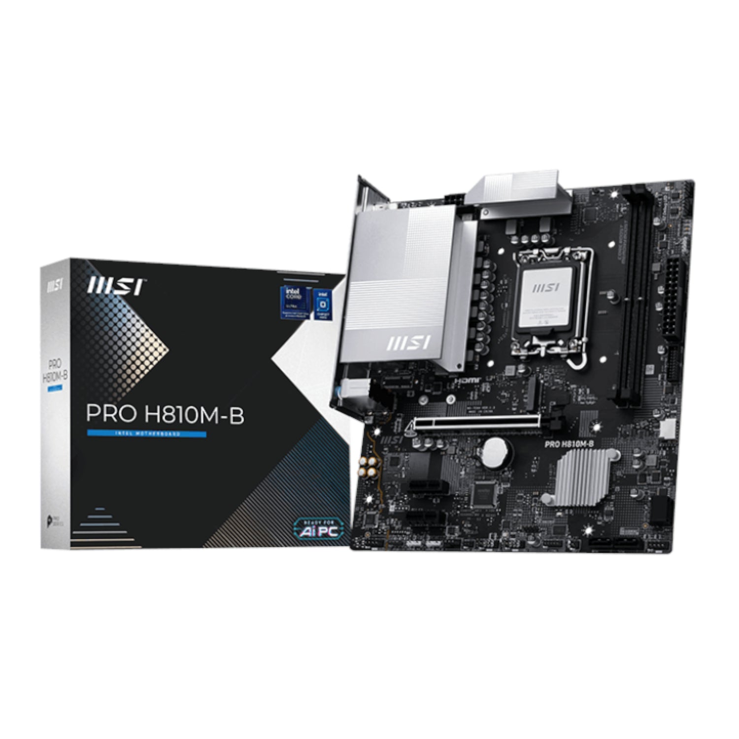 Msi H810M-B Pro LGA1851 M-ATX DDR5 Motherboard