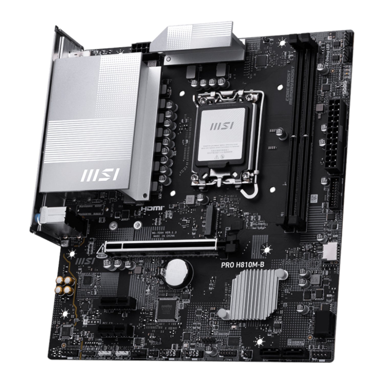 Msi H810M-B Pro LGA1851 M-ATX DDR5 Motherboard image 4