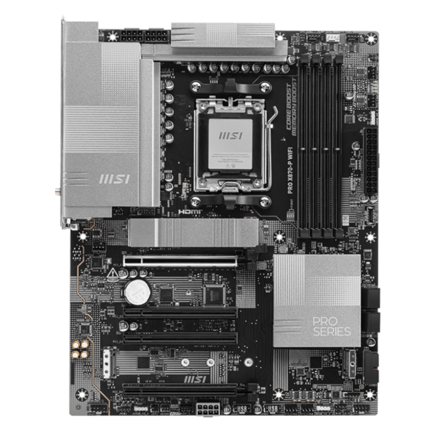 Msi Pro X870-P WIFI AM5 ATX DDR5 Motherboard image 2