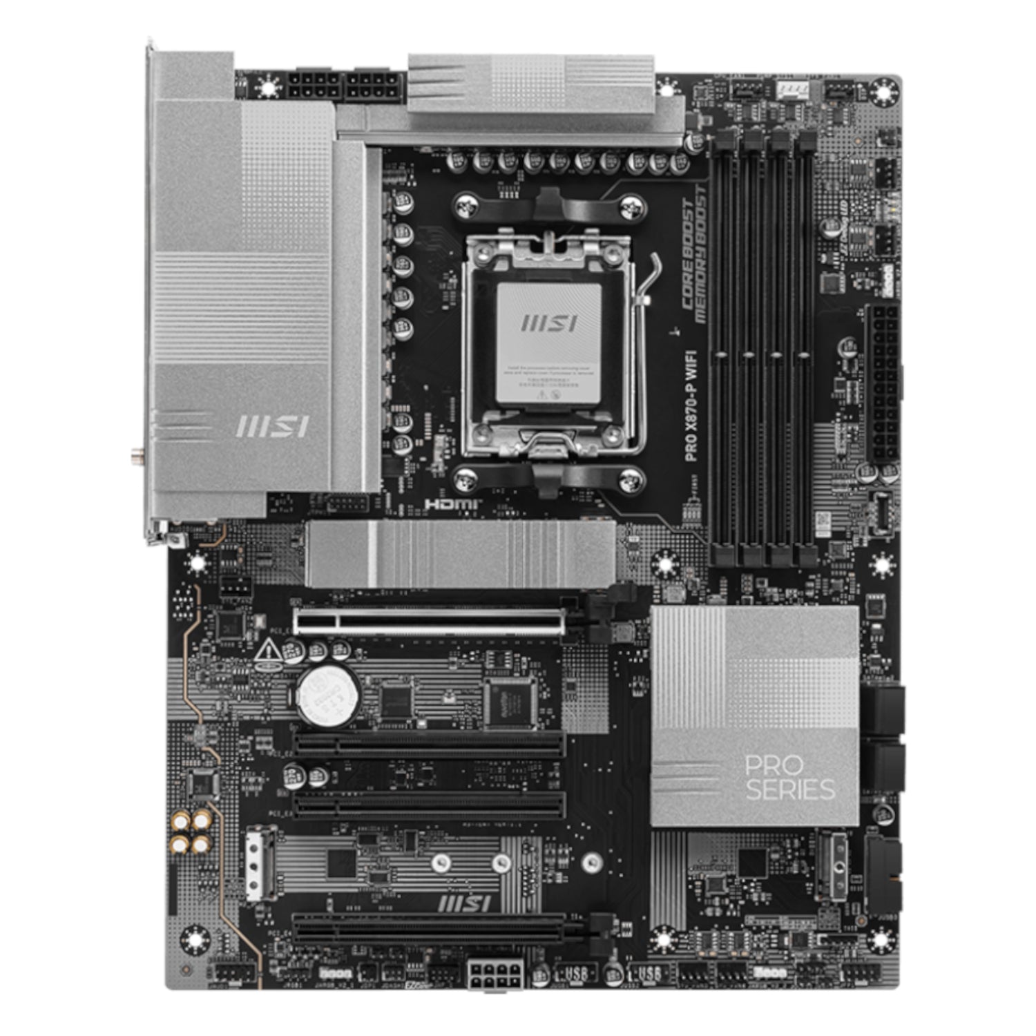 Msi Pro X870-P WIFI AM5 ATX DDR5 Motherboard image 2