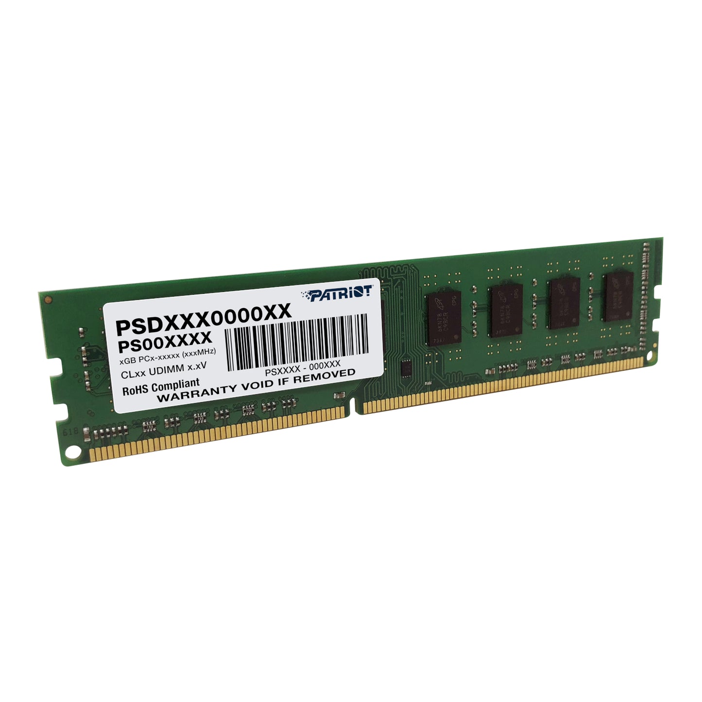 Patriot Signature Line 4GB 1600MHZ DDR3 Single Rank Desktop Memory image 2