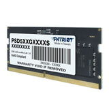 Patriot Signature Line DDR5 16GB 4800MHZ Single Rank SODIMM Notebook Memory image 2