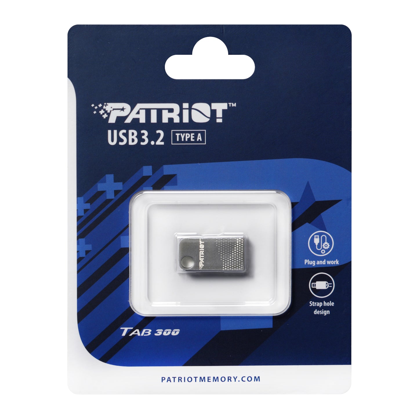 Patriot TAB300 Dark Shadow 128GB USB 3.2 GEN1 Flash Drive image 5
