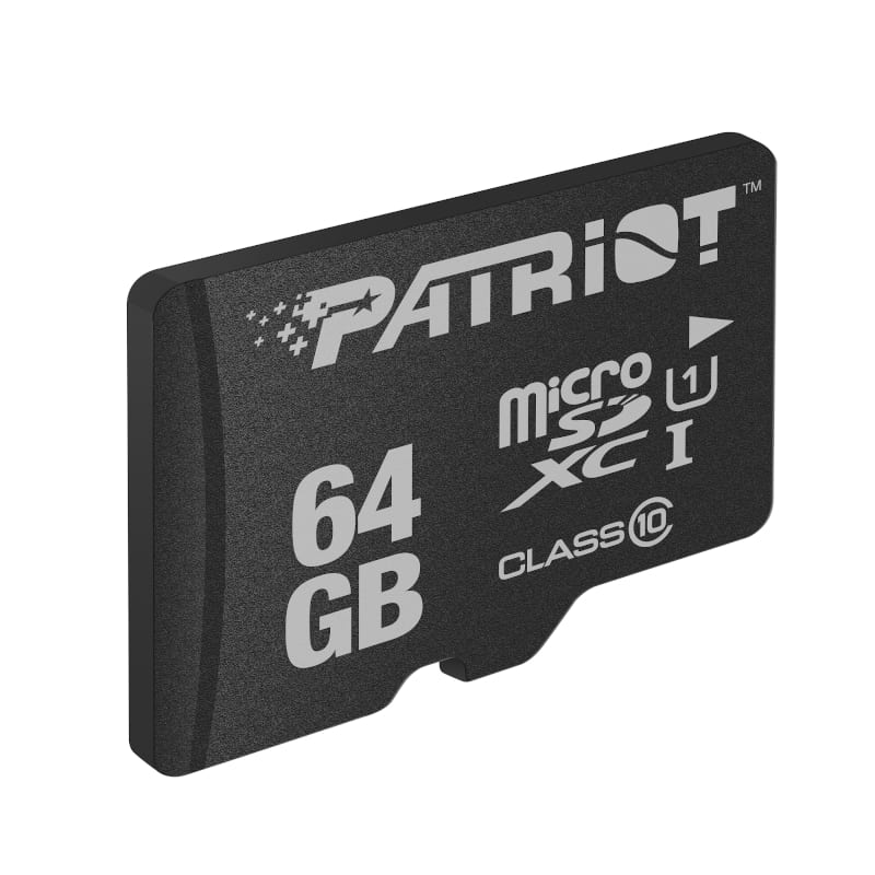 Patriot Lx CL10 64GB Micro Sdhc Card image 2