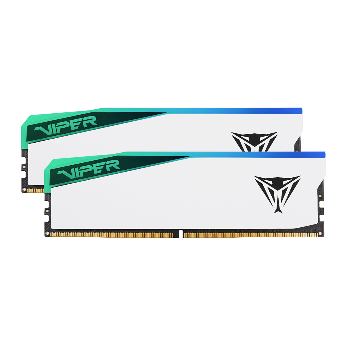 Patriot Viper Elite 5 RGB 32GB 6000MHZ DDR5 Desktop Gaming Memory Kit White