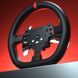 Pxn V10 Ultra 270/900° 3.2NM Direct Drive USB Steering Wheel With Hall Effect Dual Pedals image 3