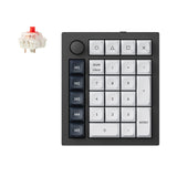 Keychron Q0 Max Qmk Gateron Jupiter Red RGB Wireless Custom Number Pad Carbon Black
