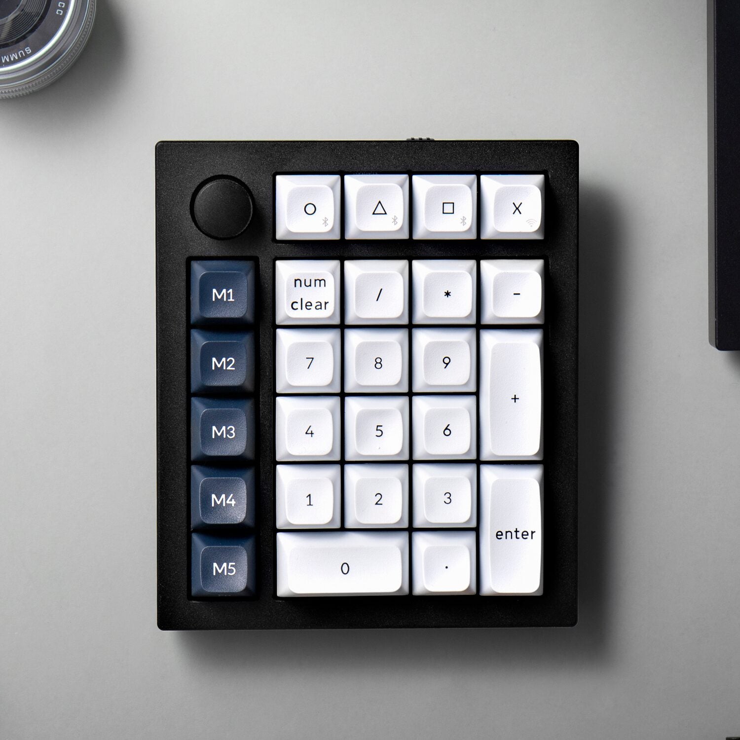 Keychron Q0 Max Qmk Gateron Jupiter Red RGB Wireless Custom Number Pad Carbon Black image 4