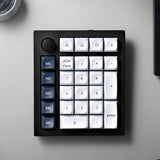 Keychron Q0 Max Qmk Gateron Jupiter Banana RGB Wireless Custom Number Pad Shell White image 4