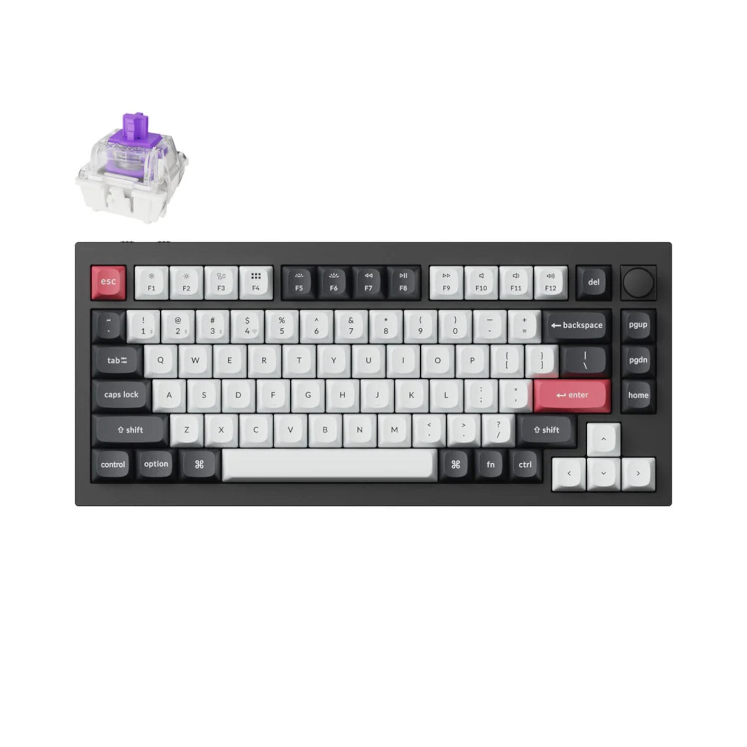 Keychron Qmk Wireless Custom Keyboard Black