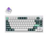 Keychron Qmk Wireless Custom Keyboard White