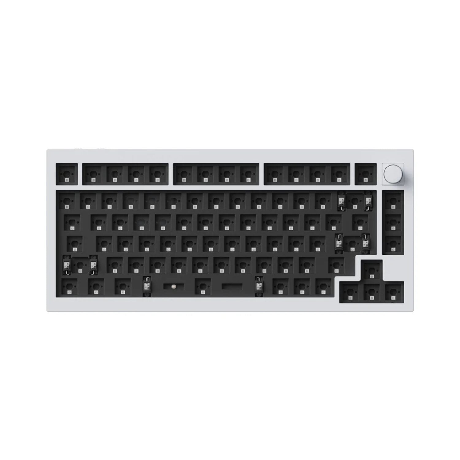Keychron Qmk Wireless Custom Keyboard White image 2