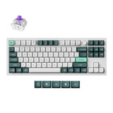 Keychron Q3 He Qmk 80% Wireless Custom Mechanical Keyboard (nebula Switch) Shell White
