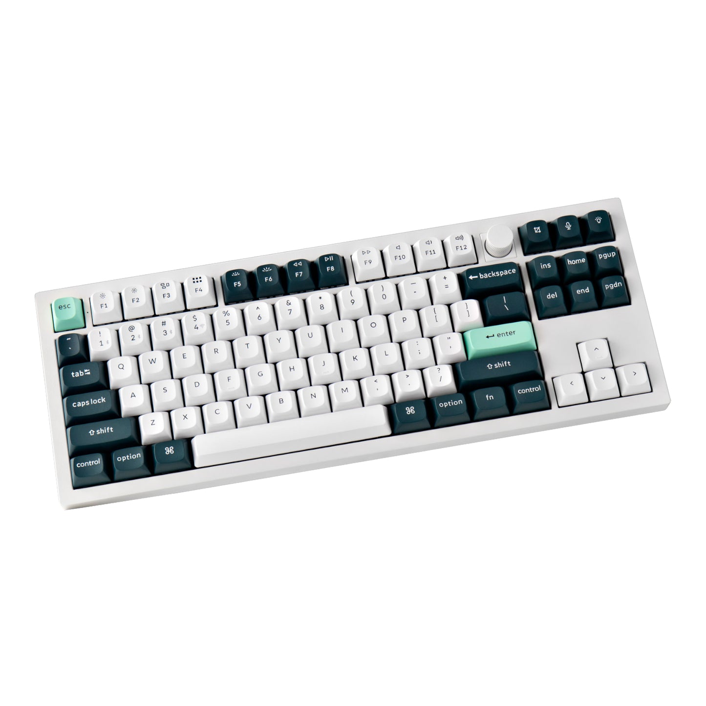 Keychron Q3 He Qmk 80% Wireless Custom Mechanical Keyboard (nebula Switch) Shell White image 3