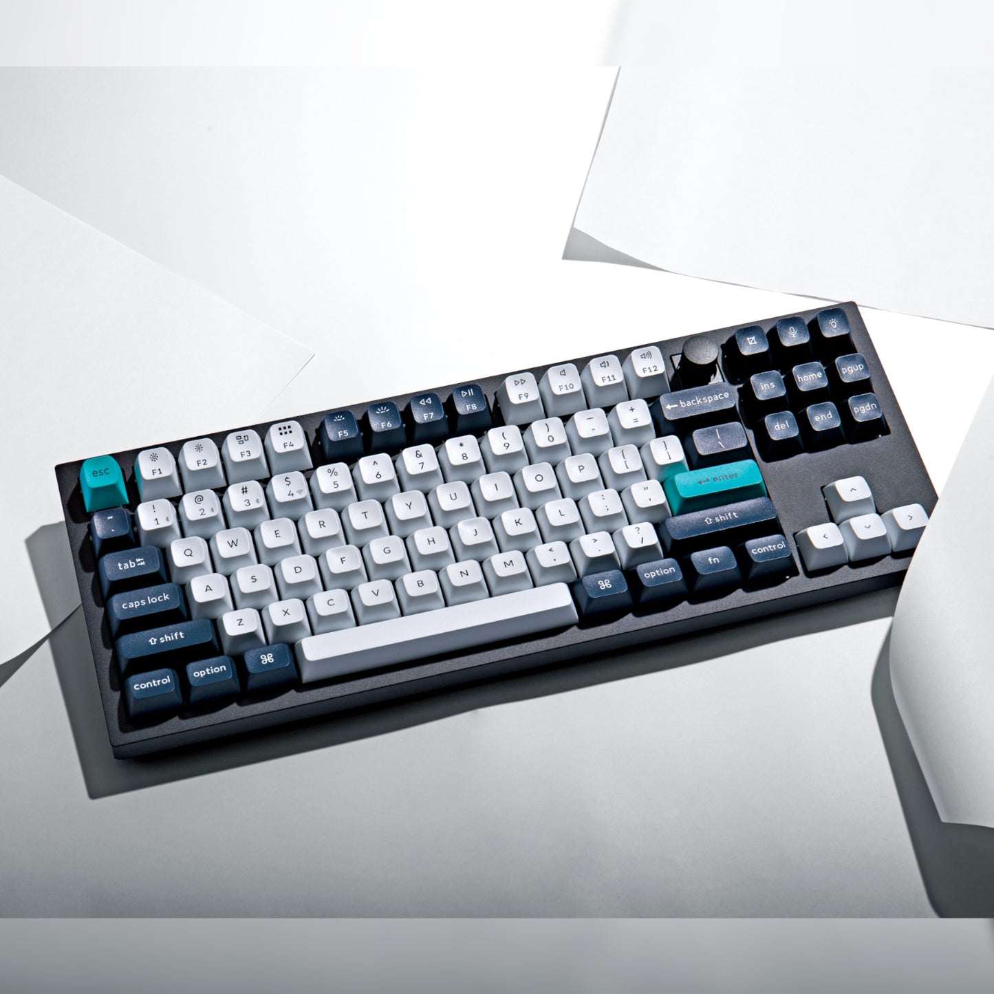 Keychron Q3 Max 80% Full Assembled Knob Red Switch Hot-Swap Gateron Jupiter RGB Wireless Keyboard Black image 4