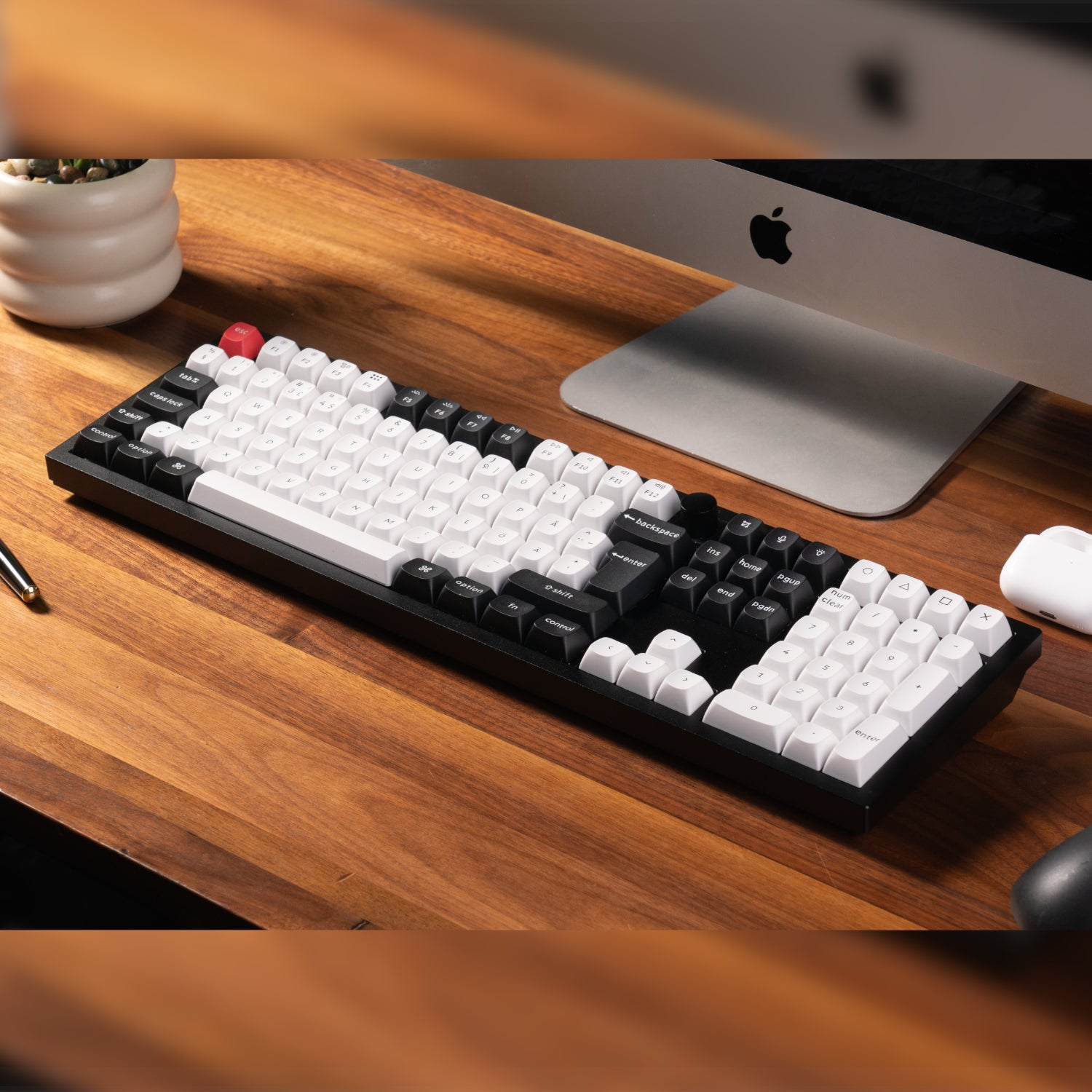 Keychron Q6 He Qmk Full-Size Wireless Custom Mechanical Keyboard (nebula Switch) – Carbon Black image 3