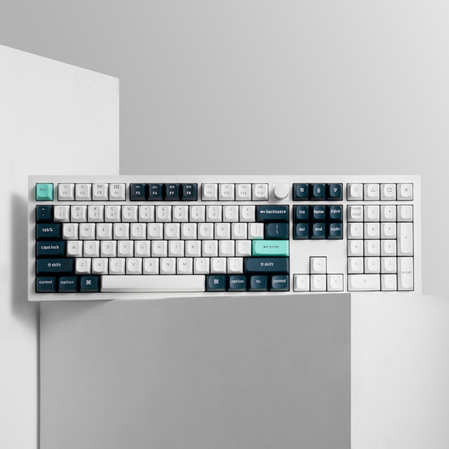 Keychron Q6 He Qmk Full-Size Wireless Custom Mechanical Keyboard (nebula Switch) – Shell White image 5