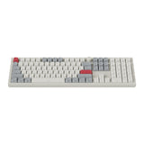 Keychron Q6 Max Qmk/Via Wireless Custom Mechanical Keyboard Osa Gateron Red Jupiter Switches Shell White image 2