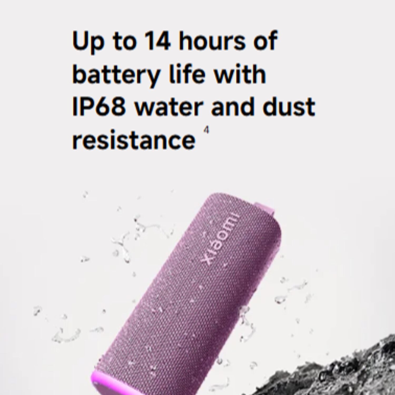 Xiaomi Sound Play Bluetooth Speaker Purple image 6