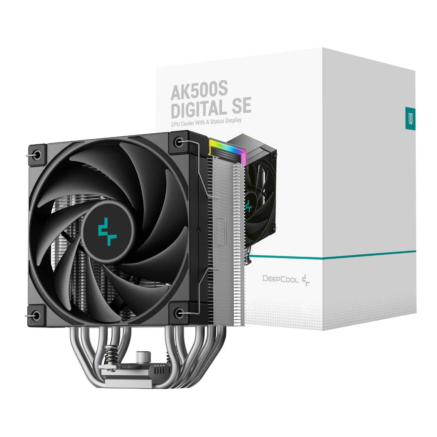 Deepcool AK500S Digital 120MM Air CPU Cooler Black