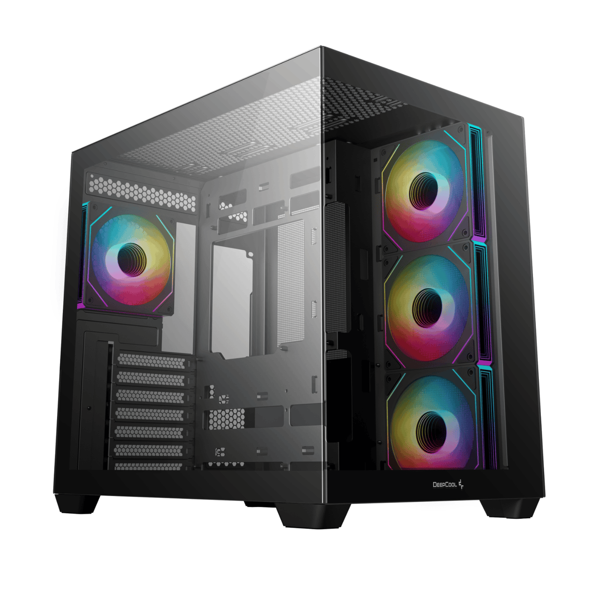 Deepcool CG530 4F Tempered Glass ATX Gaming Chassis Black