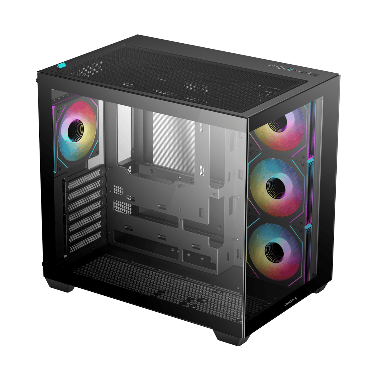 Deepcool CG530 4F Tempered Glass ATX Gaming Chassis Black image 3