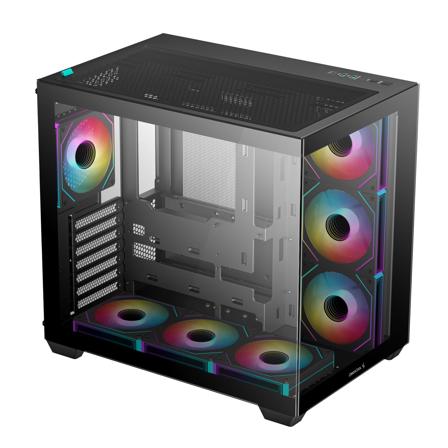 Deepcool CG530 7F ARGB ATX Gaming Chassis Black image 4