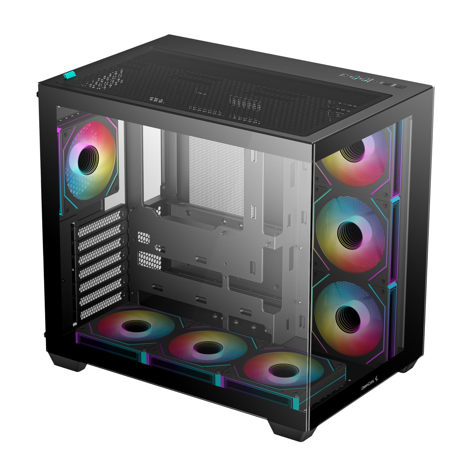 Deepcool CG530 7F ARGB ATX Gaming Chassis Black image 4