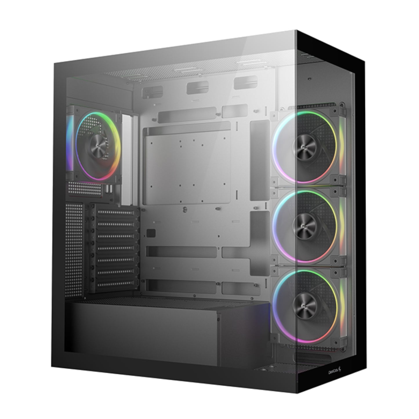 Deepcool CG580 4F V2 ARGB ATX Gaming Chassis Black image 2