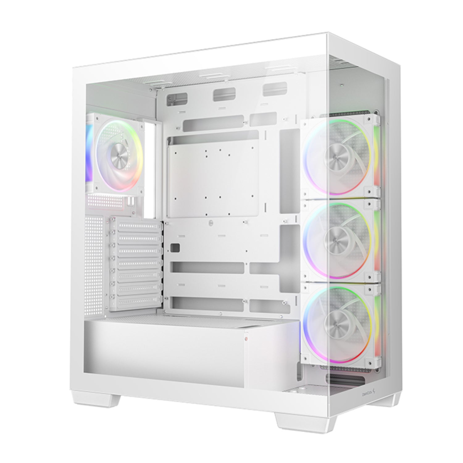 Deepcool CG580 4F V2 ARGB ATX Gaming Chassis – White image 2