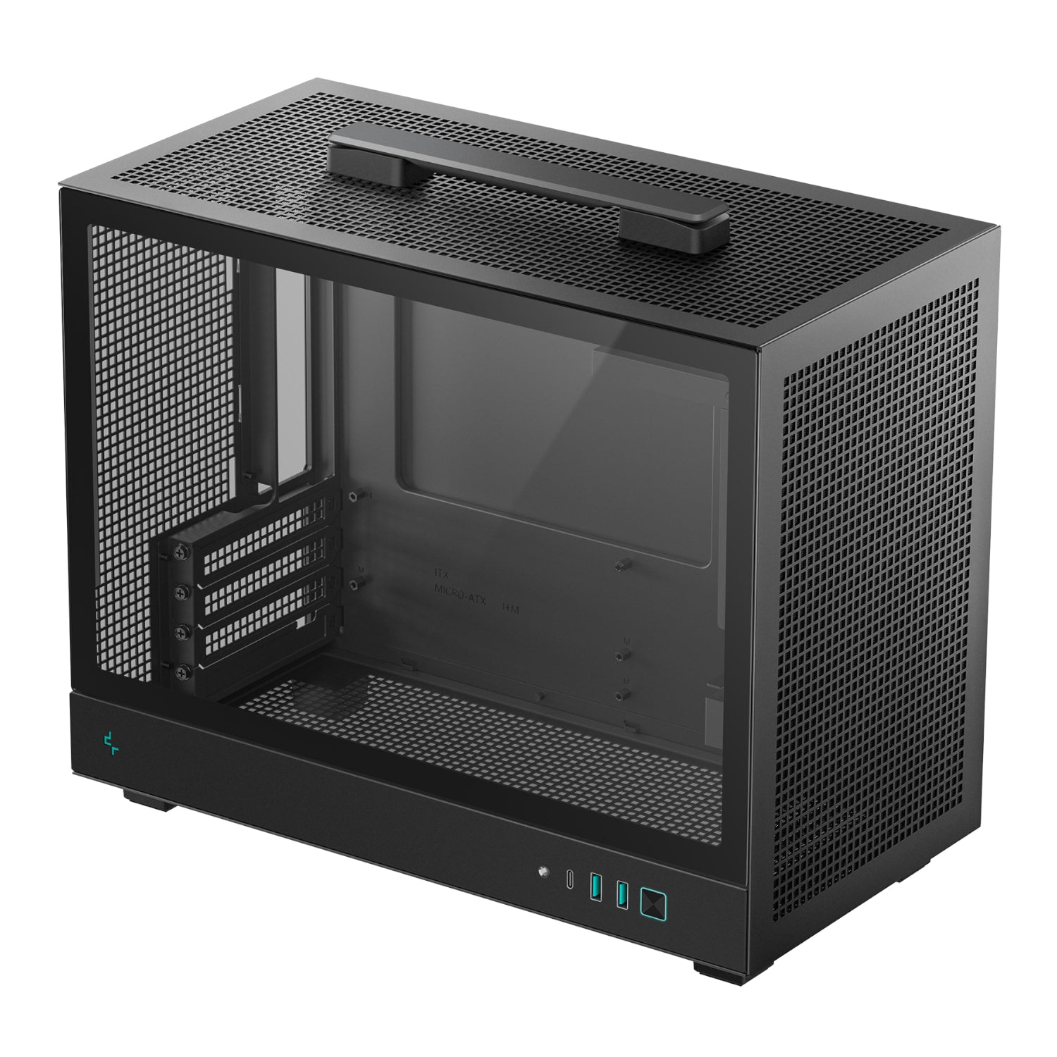 Deepcool CH160 Plus Micro-Atx Chassis Black image 6